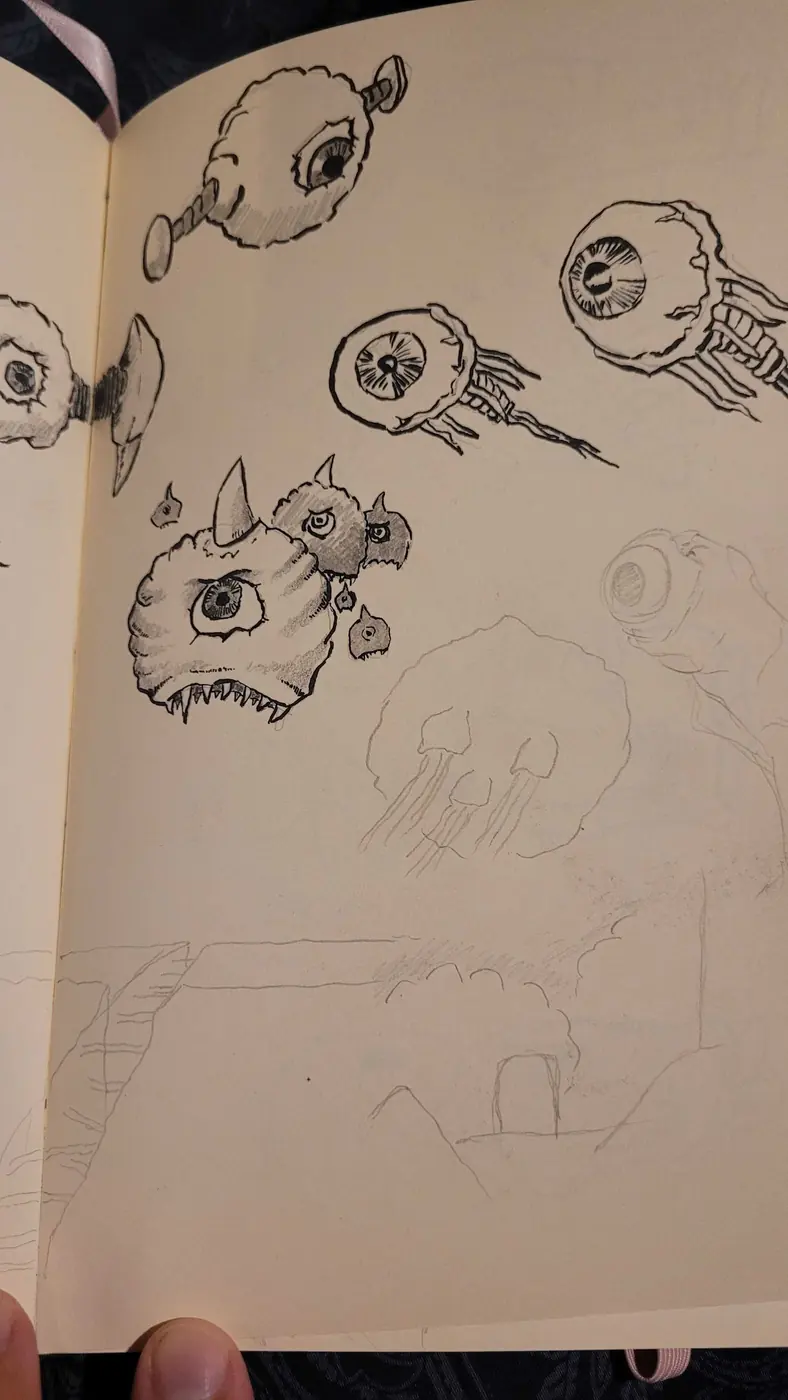 Eye Creature Doodles II