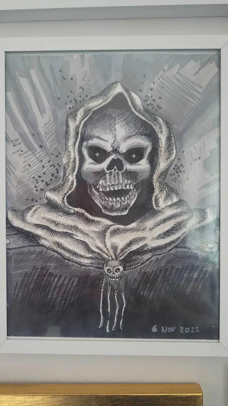 Skeleton in Cape